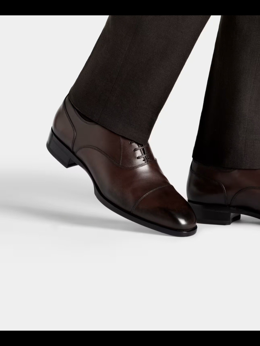 Vero Cuoio Men's Brown Oxford. Suitsupply